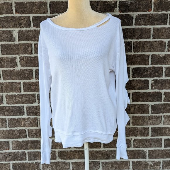 LNA Slash Sleeve Tshirt - Picture 1 of 7